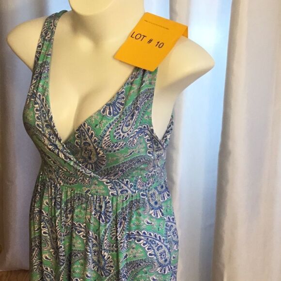 OLD NAVY sundress in size large paisley designs - Picture 3 of 8